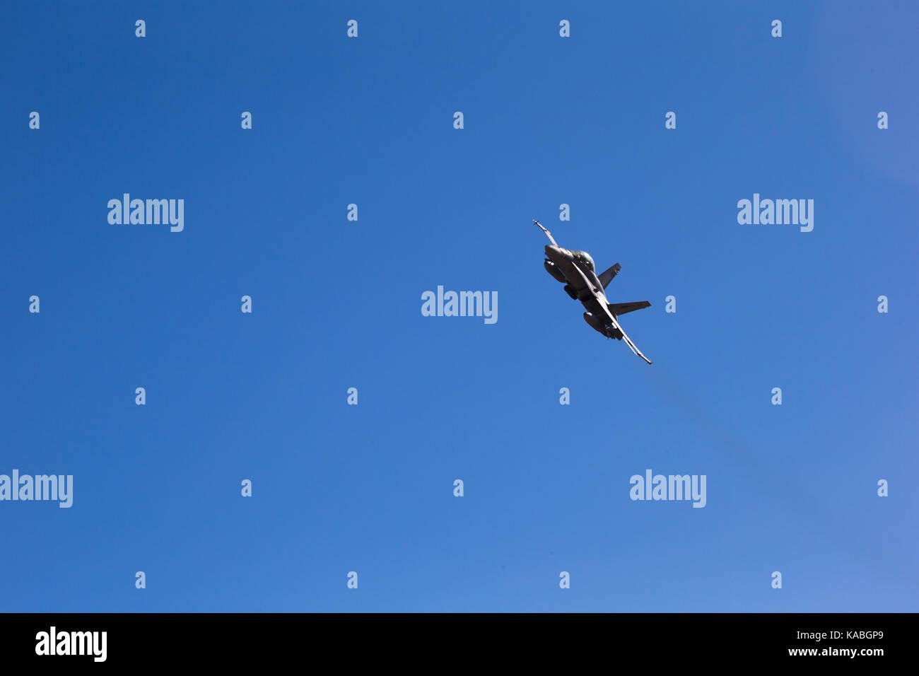 Us Marine Corps F/A-18D Hornet zu Marine Aviation Waffen und Taktiken Squadron (MAWTS-1 angebracht) Stockfoto