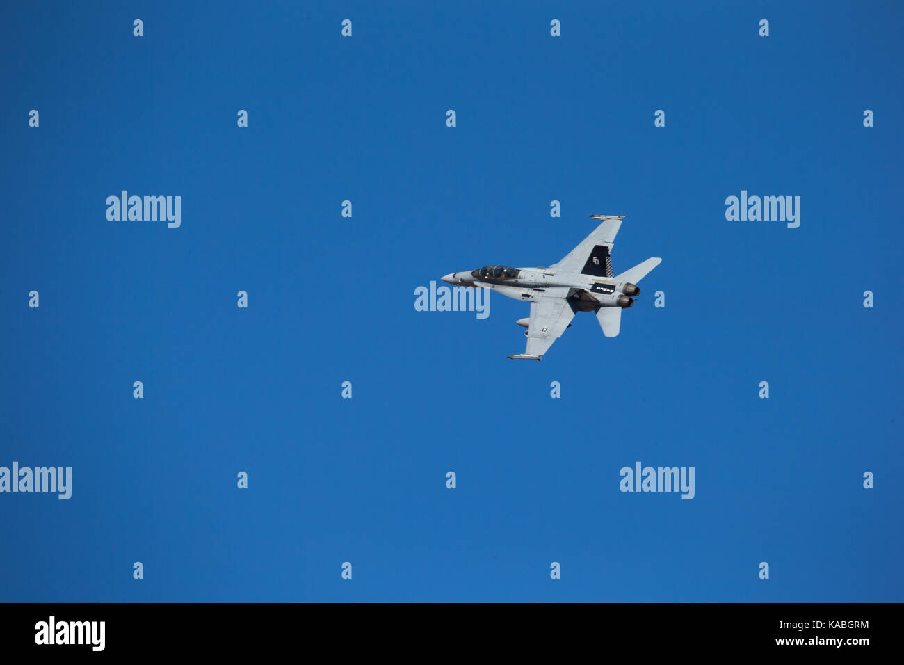 Us Marine Corps F/A-18D Hornet zu Marine Aviation Waffen und Taktiken Squadron (MAWTS-1 angebracht) Stockfoto