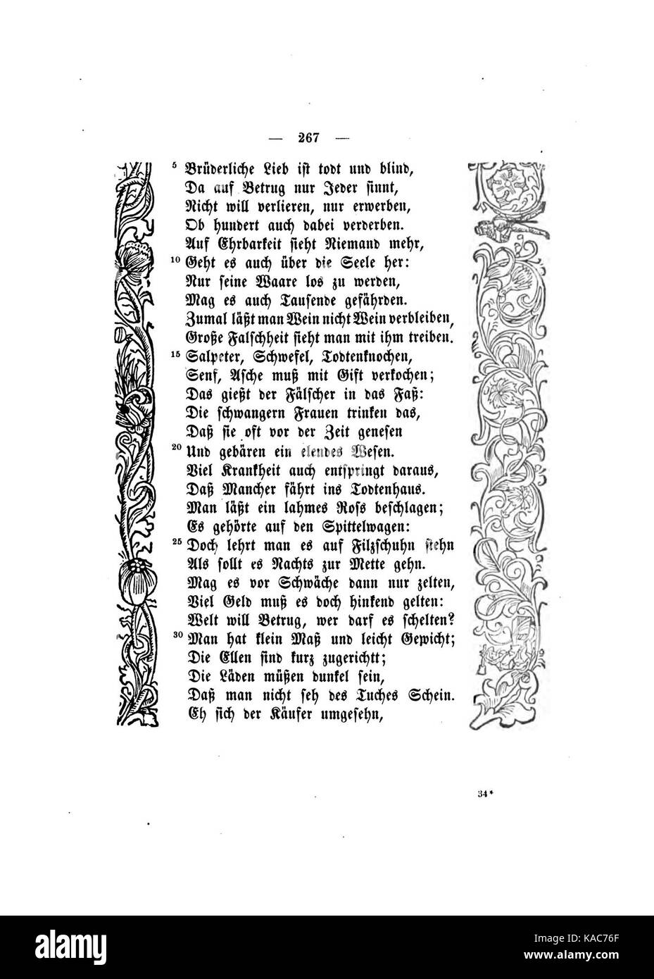 Dies bezieht sich auf ein Werk mit dem Titel „Narrenschiff“ von Sebastian Brands, das von Simrock veröffentlicht wurde, ein historischer Text oder eine Literatur, die sich wahrscheinlich mit mittelalterlichen oder frühmodernen Themen wie Torheit, Gesellschaft oder Kultur beschäftigt. Stockfoto
