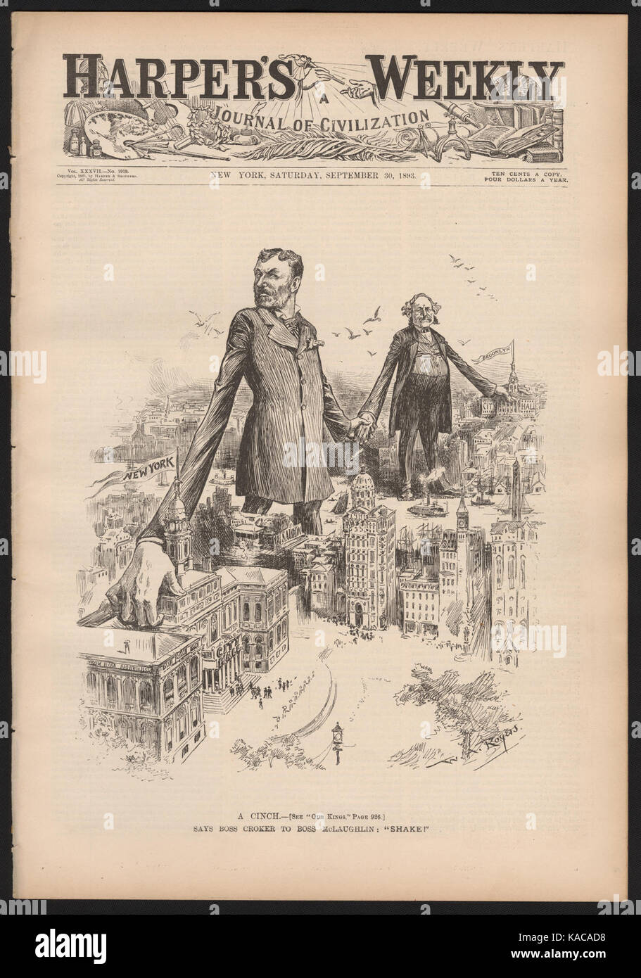 Rogers, W. A. (William Allen), Rogers ein Kinderspiel 1893 Cornell CUL PJM 1112 01. Stockfoto