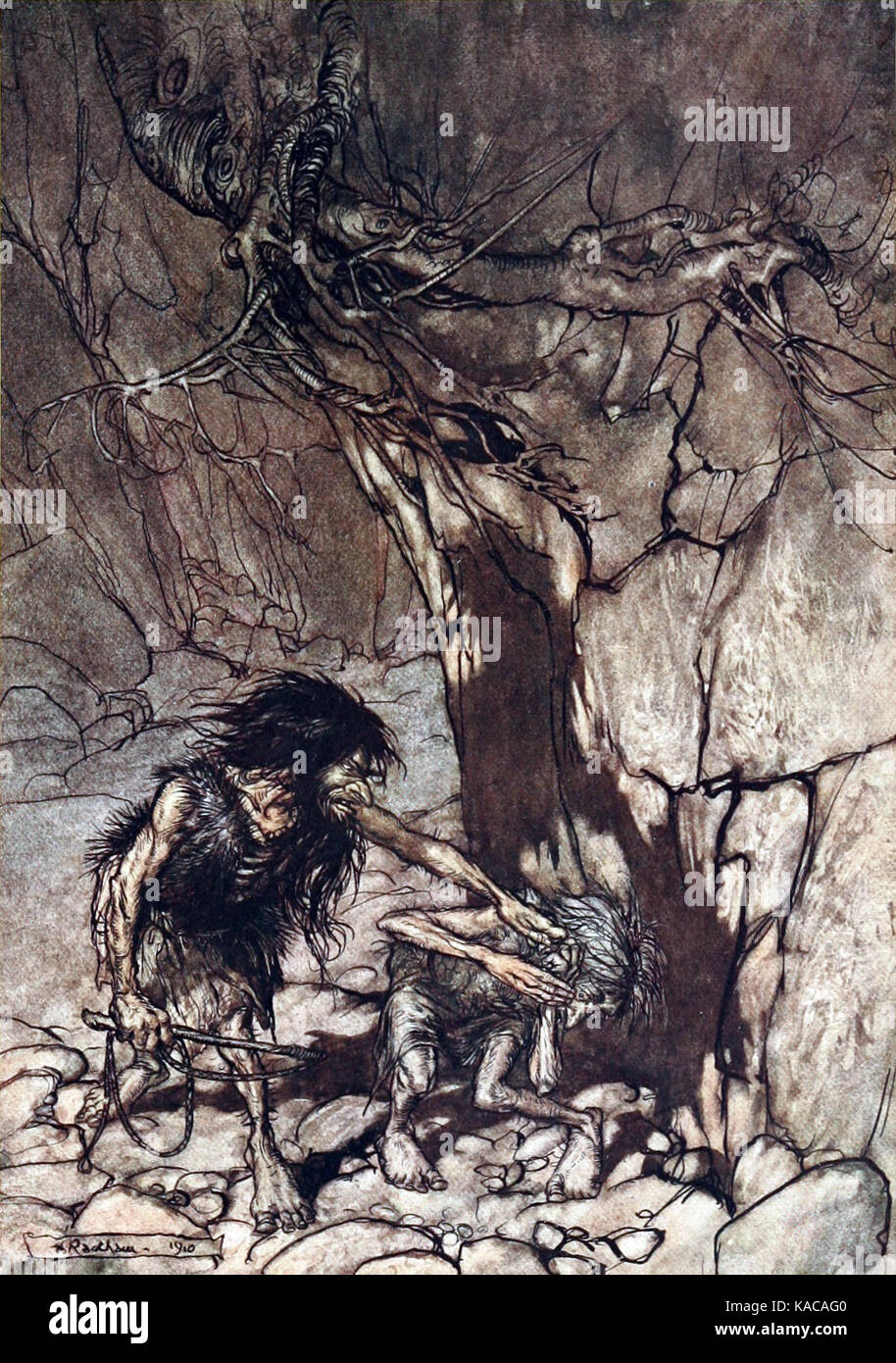 Das Rheingold und Die Walküre p038 Stockfoto