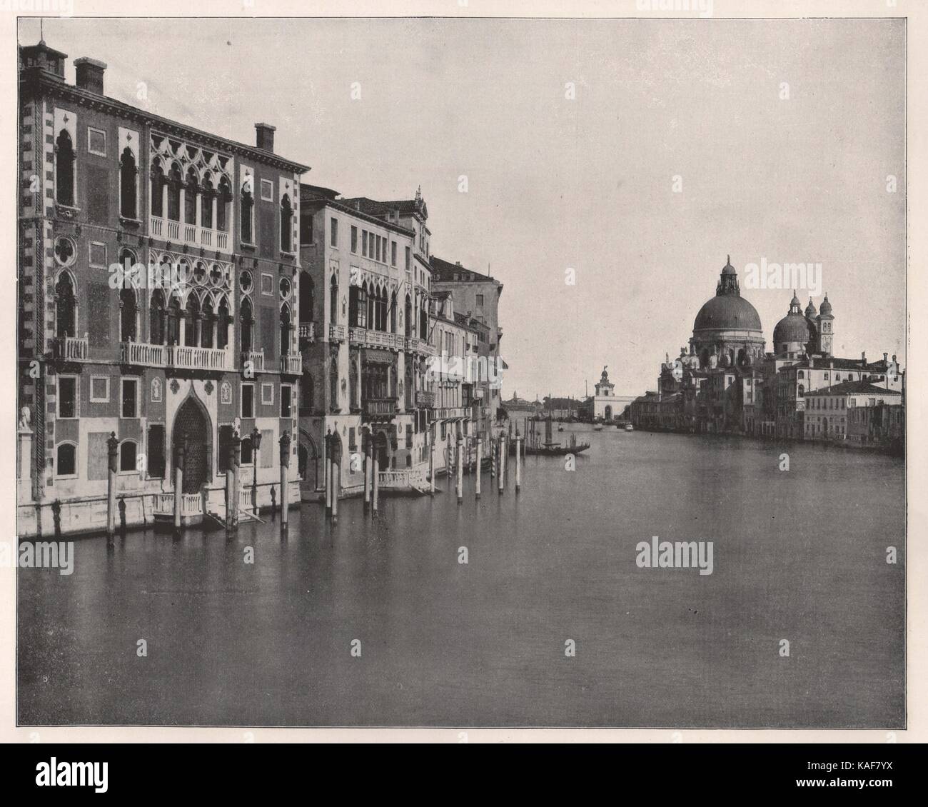 Canal Grande, Venedig Stockfoto