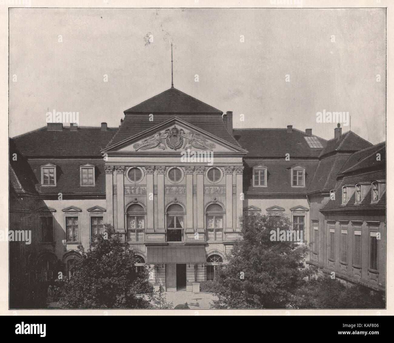 Fürst Bismarck's offiziellen Wohnsitz, Berlin Stockfoto