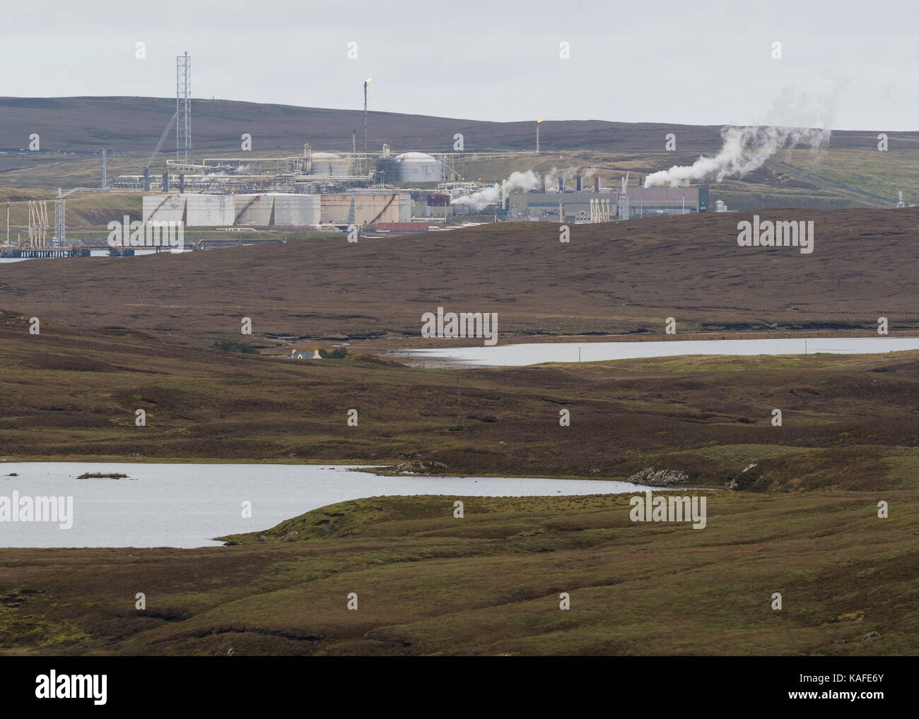 Sullom voe oil terminal Fotos und Bildmaterial in hoher Auflösung Alamy