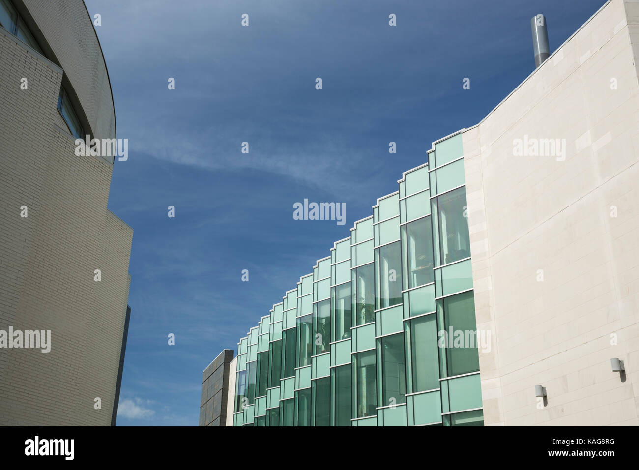 John Lennon Kunst & Design Home John Moores University Hochschule für Kunst und Design in Liverpool, Merseyside, Liverpool, Großbritannien Stockfoto