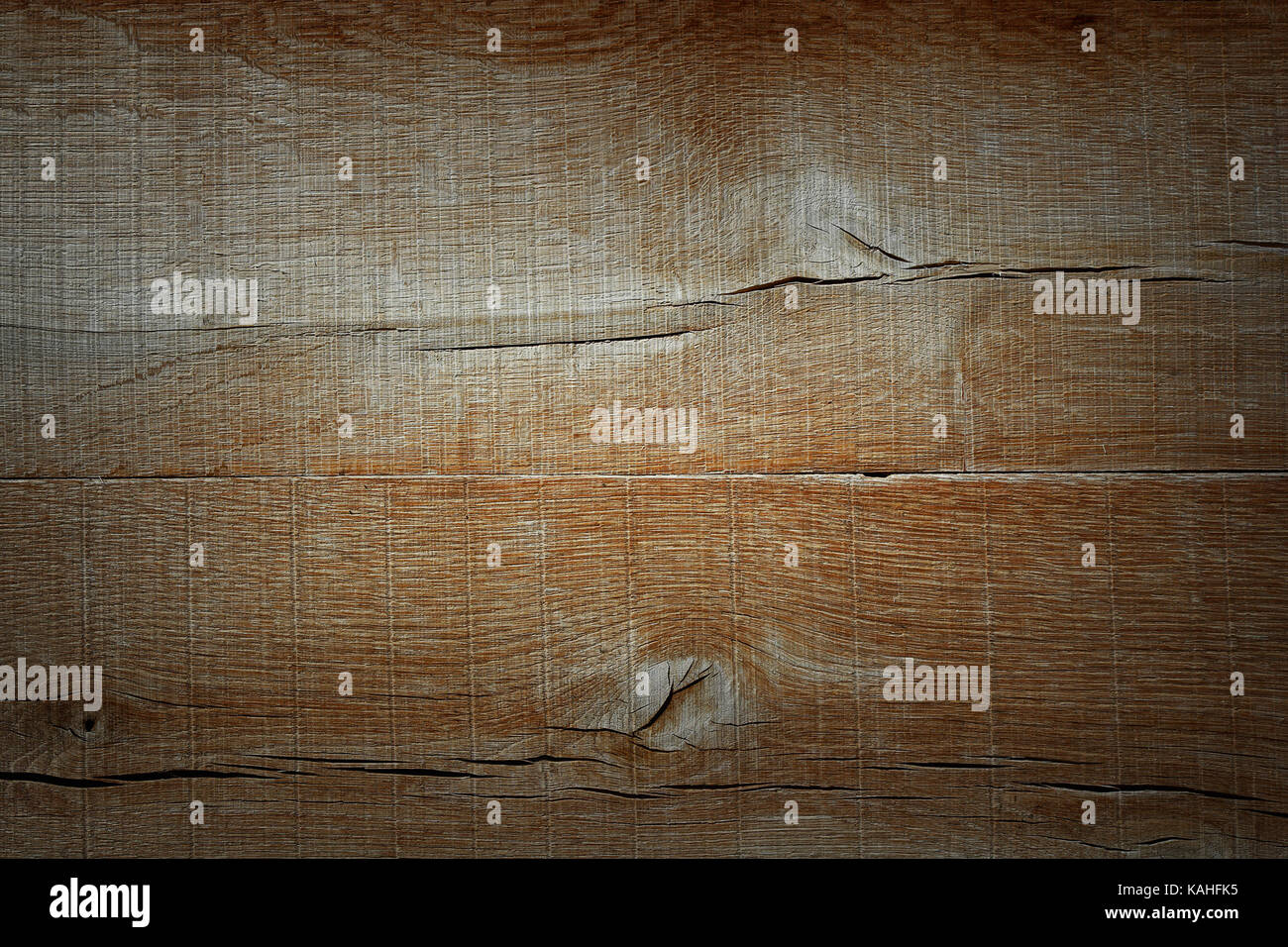 Detaillierte Oak Wood plank Textur für Ihr Design Stockfoto