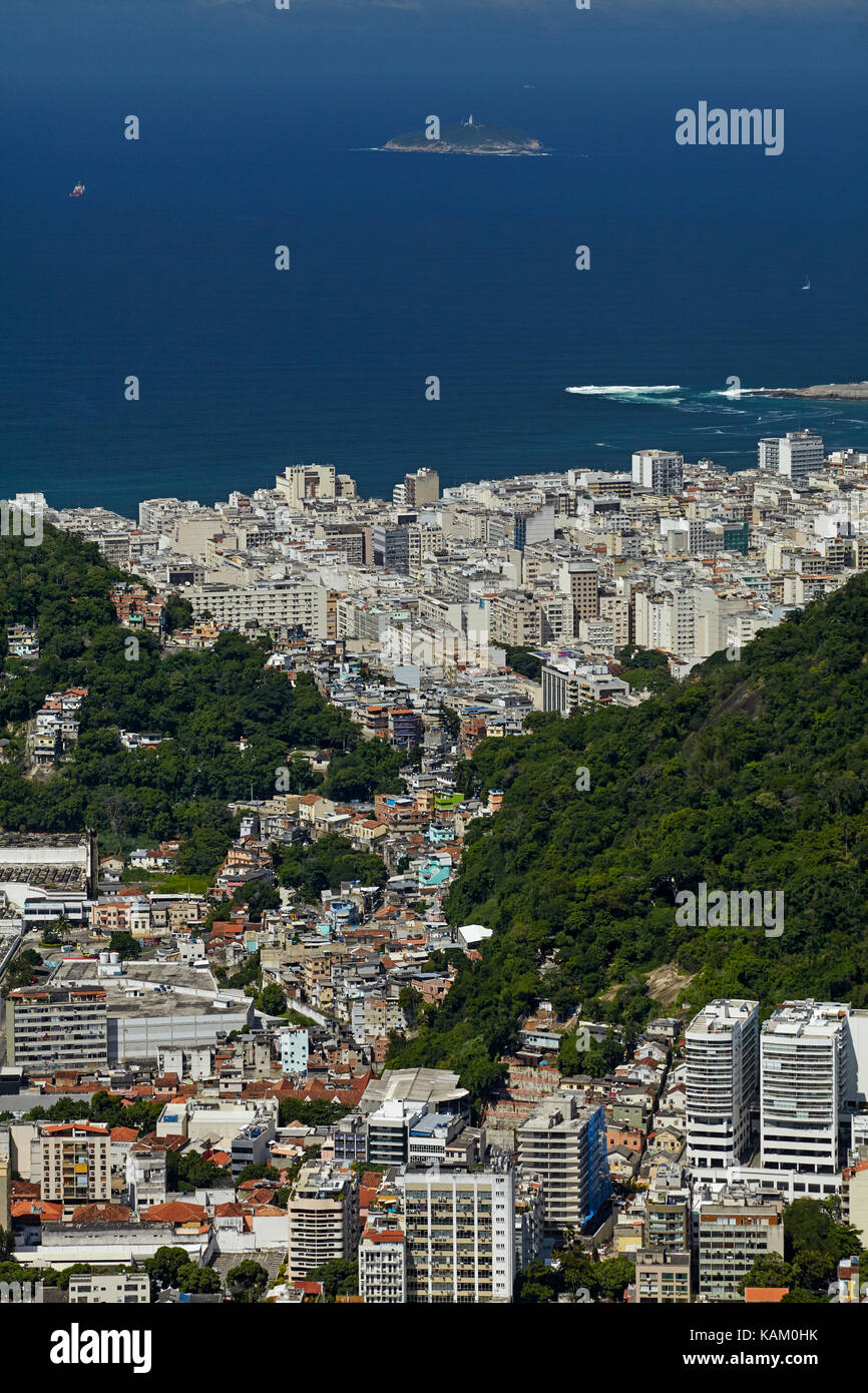 Apartments in Humaitá und Copacabana, Rio de Janeiro, Brasilien, Südamerika Stockfoto