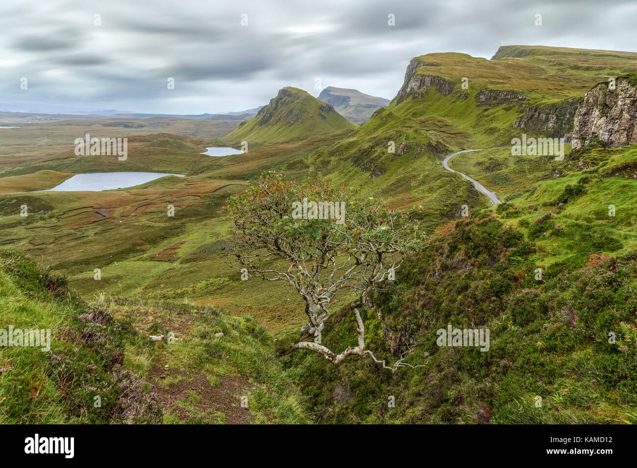 Quiraing, Isle of Skye, Schottland, Vereinigtes Königreich Stockfoto
