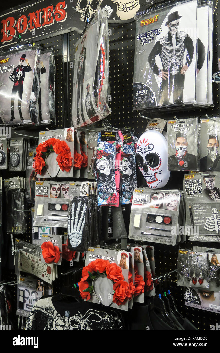 Geist Halloween ist eine Spezialität der Pop-Up-Store auf der Fifth Avenue, New York, USA Stockfoto