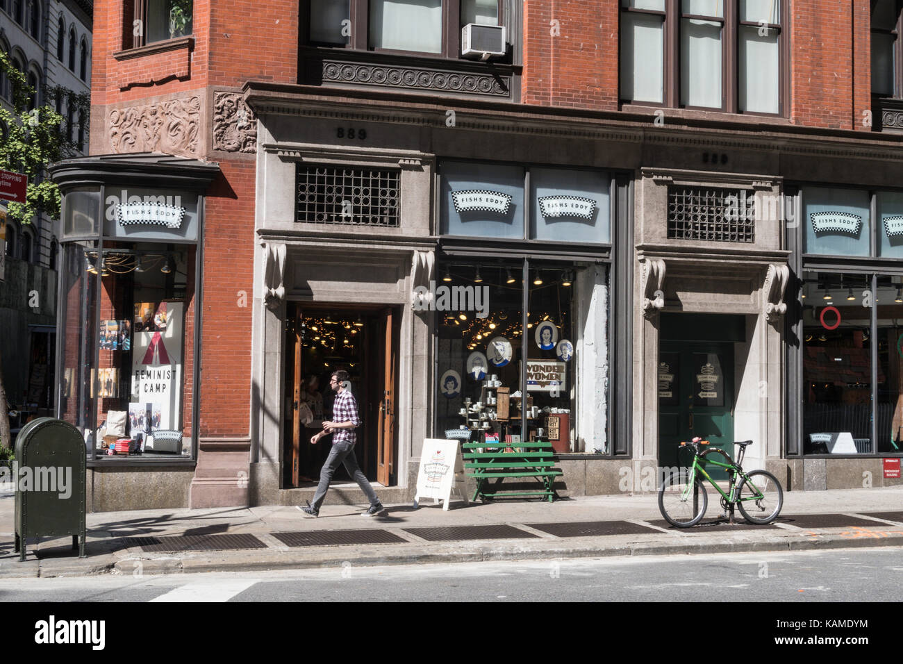 Fishs Eddy home Ware store, New York Stockfoto