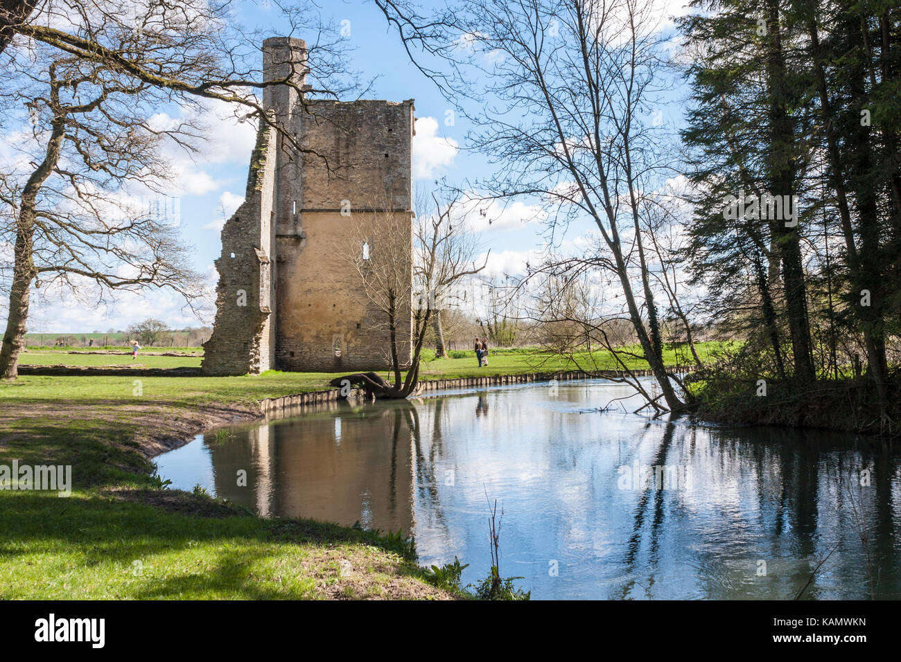 Minster Lovell Hall, Oxfordshire, England, GB, UK. Stockfoto