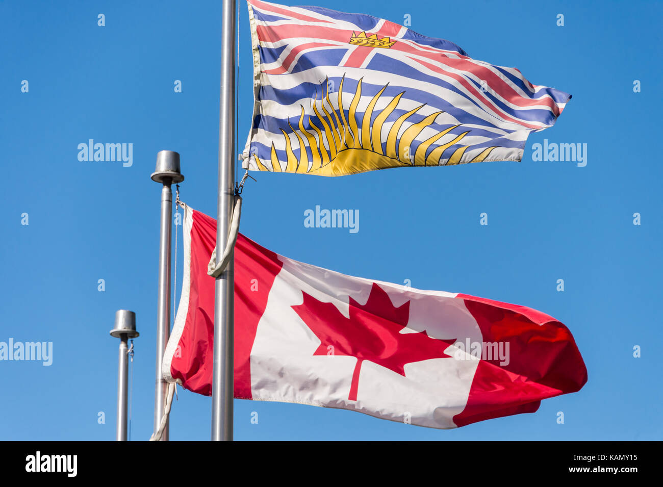 Flagge Von British Columbia Stockfotos Und Bilder Kaufen Alamy