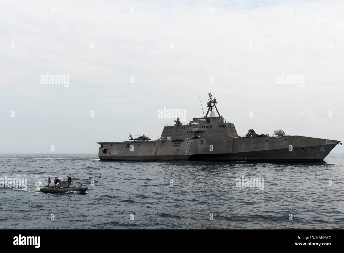 Dem Littoral Combat Ship USS Coronado (LCS 4) Stockfoto