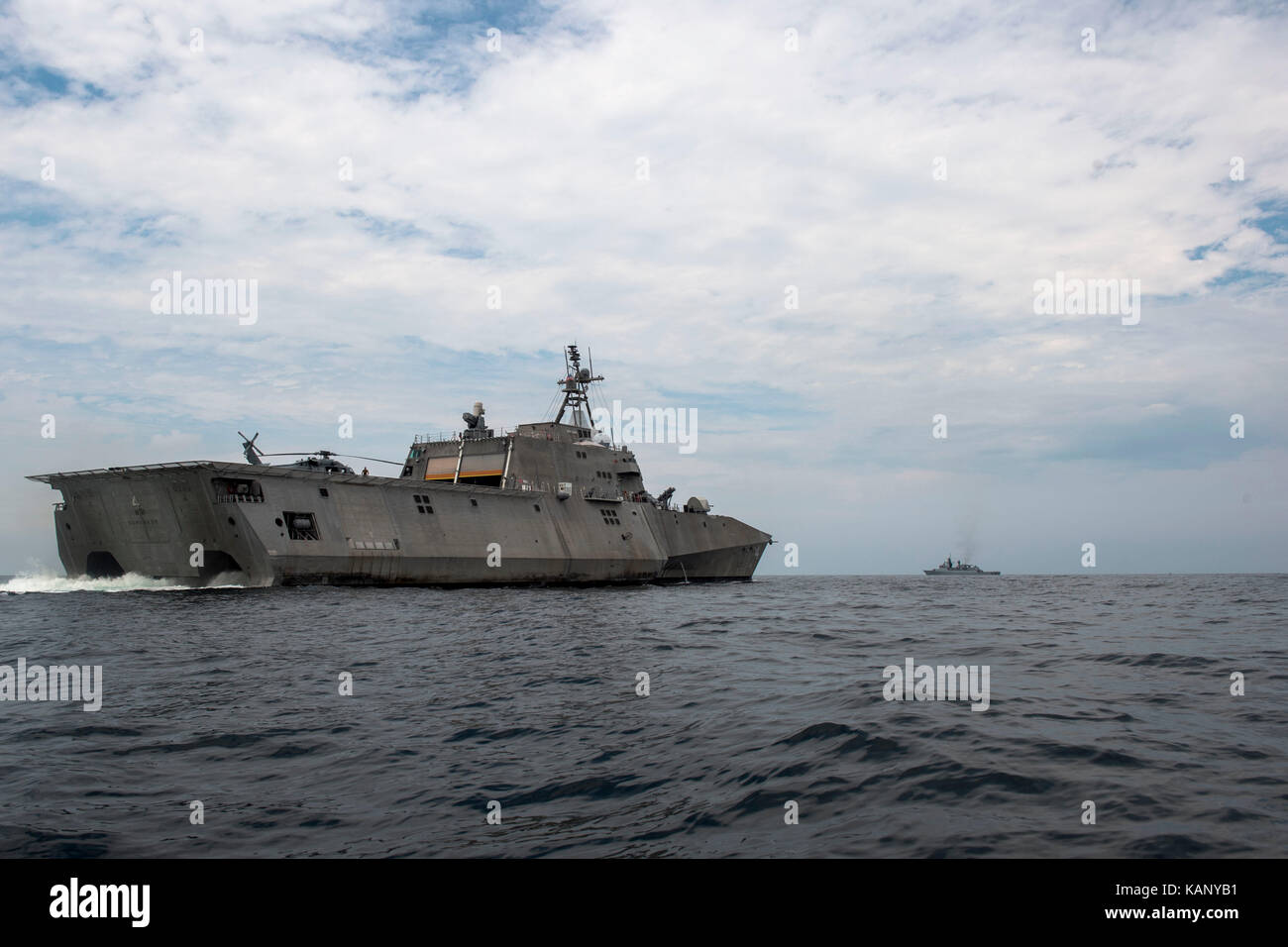Dem Littoral Combat Ship USS Coronado (LCS 4) Stockfoto