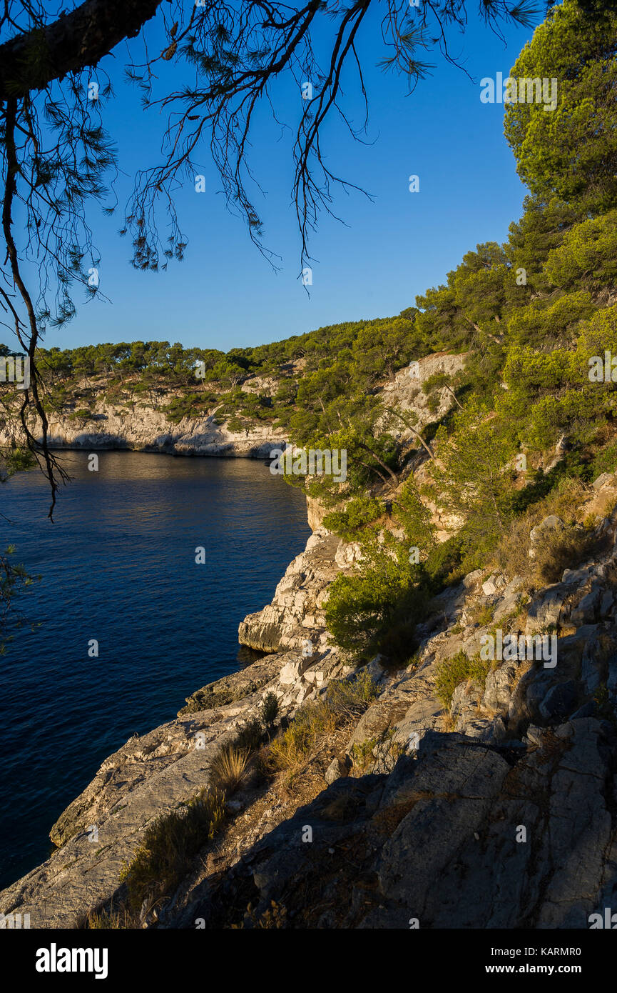 CASSIS, LES CALANQUES, BDR FRANKREICH 13 Stockfoto