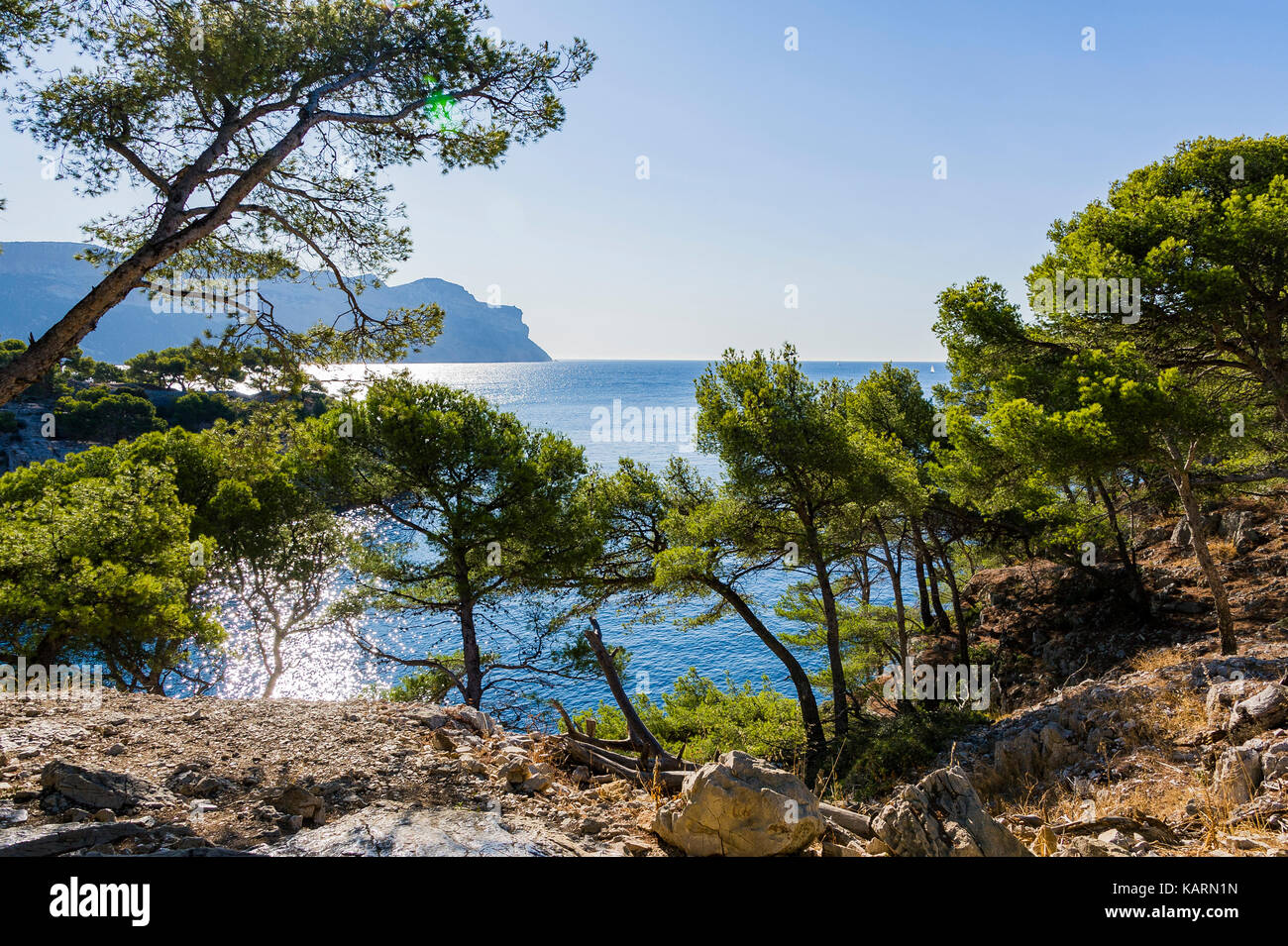 CASSIS, LES CALANQUES, BDR FRANKREICH 13 Stockfoto