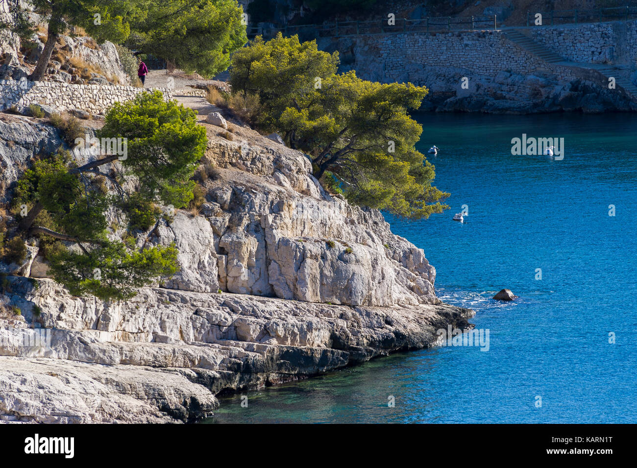 CASSIS, LES CALANQUES, BDR FRANKREICH 13 Stockfoto