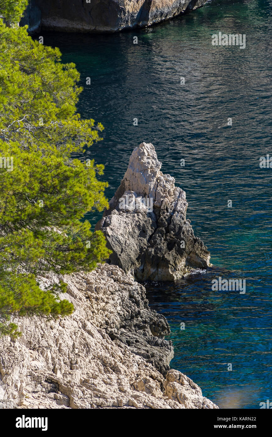 CASSIS, LES CALANQUES, BDR FRANKREICH 13 Stockfoto