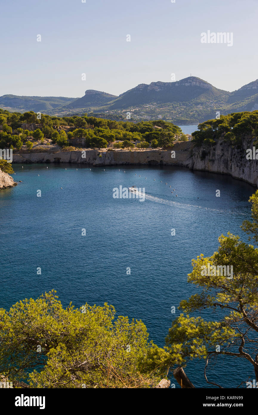 CASSIS, LES CALANQUES, BDR FRANKREICH 13 Stockfoto