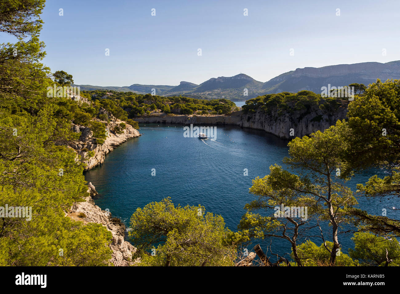 CASSIS, LES CALANQUES, BDR FRANKREICH 13 Stockfoto