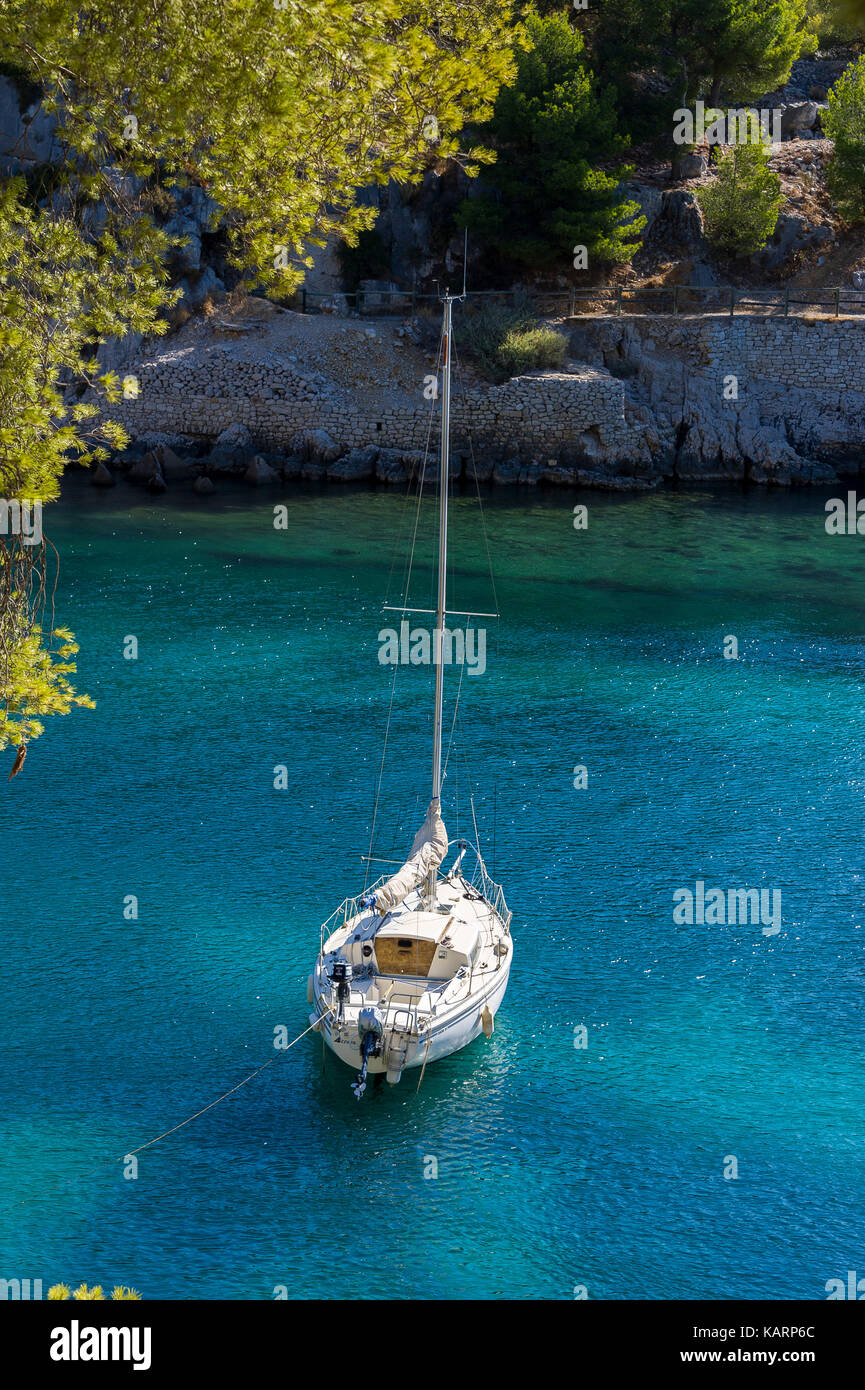 CASSIS, LES CALANQUES, BDR FRANKREICH 13 Stockfoto