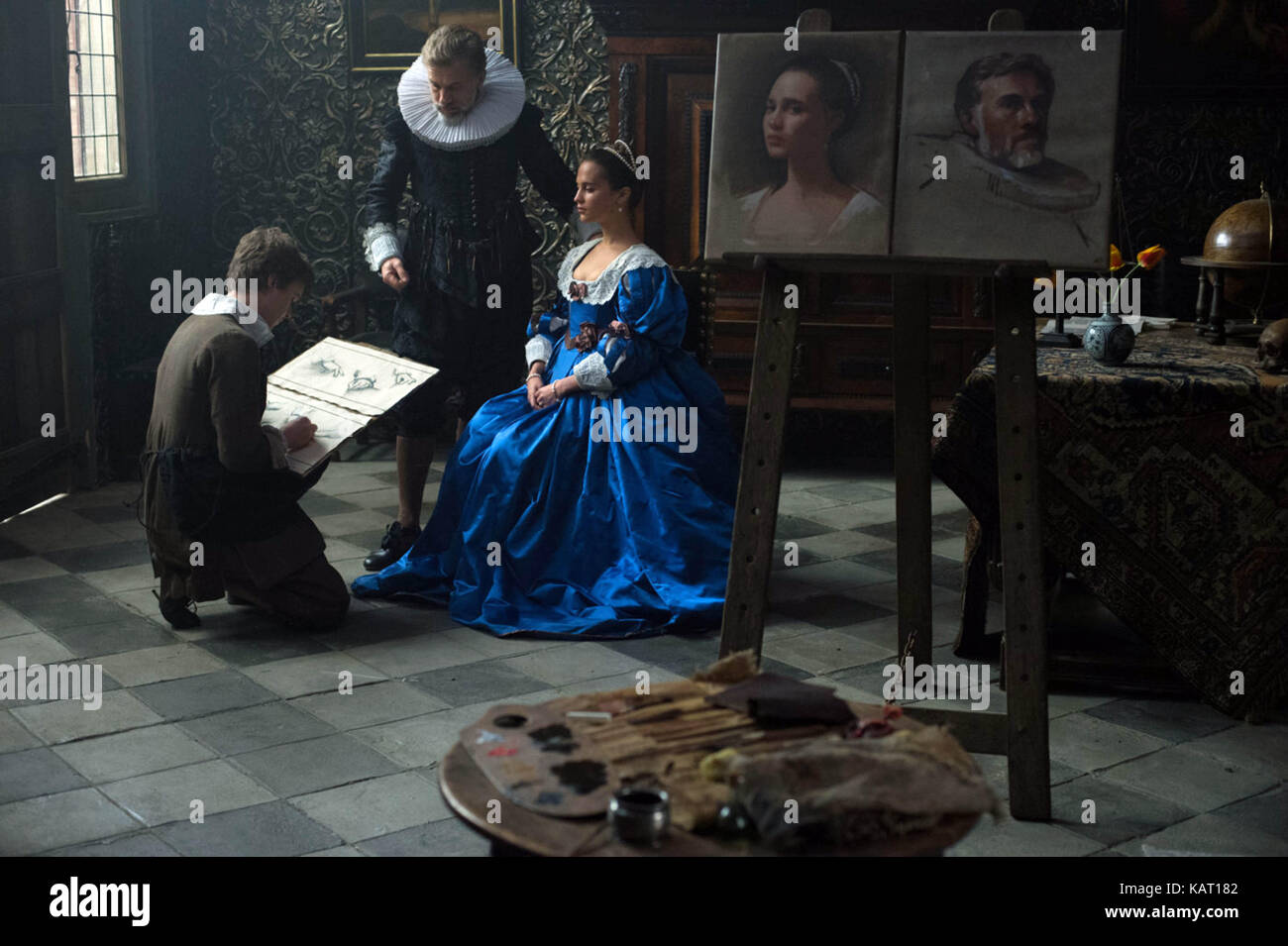 TULIP FEVER (2017) DANE DEHAAN CHRISTOPH WALTZ ALICIA VIKANDER JUSTIN CHADWICK (DIR) The Weinstein Company/MOVIESTORE COLLECTION LTD. Stockfoto