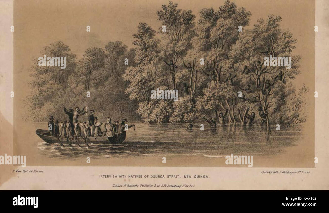 Die einheimischen Rassen des Indischen Archipel BHL 47200855 Stockfoto