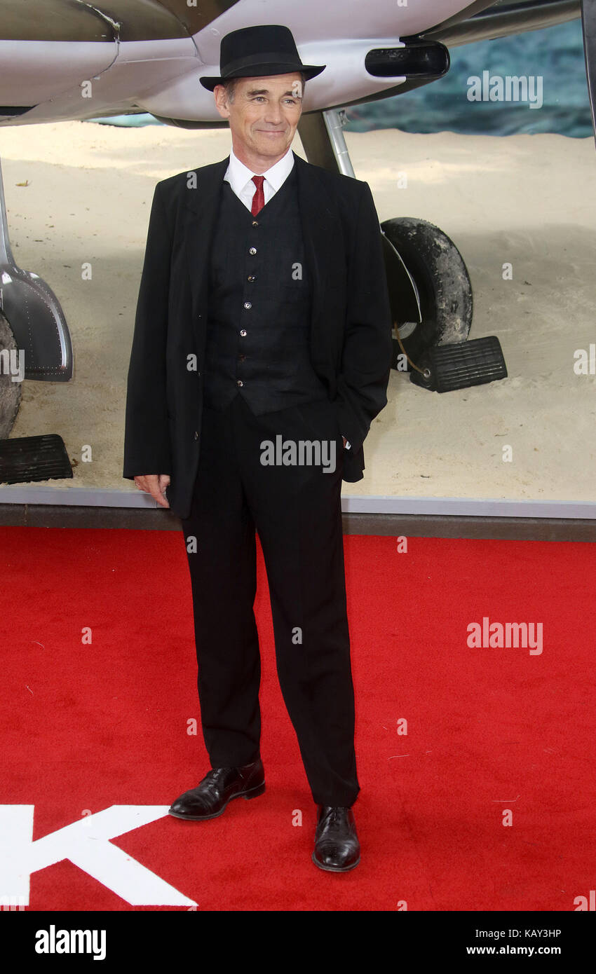 Apr 13, 2017 - Mark Rylance Teilnahme an Dünkirchen Weltpremiere, Leicester Square Garden in London, England, Großbritannien Stockfoto