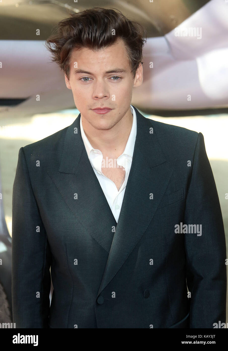 Apr 13, 2017 - Harry Styles an Dünkirchen Weltpremiere, Leicester Square Garden in London, England, Großbritannien Stockfoto