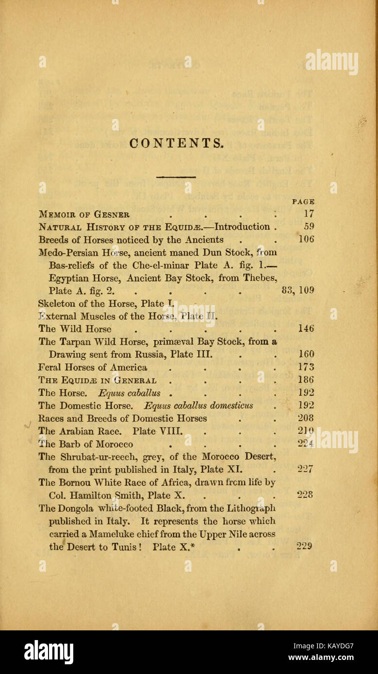 Dieses Buch „The Natural History of Horses“ beschäftigt sich mit der Anatomie, dem Verhalten und der Evolution von Pferden und bietet Einblicke in ihre Rolle in der Menschheitsgeschichte und ihren Platz in der natürlichen Welt. Stockfoto