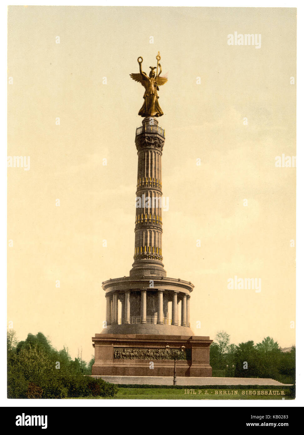 Siegessäule, Berlin, Deutschland LCCN 2002713628 Stockfoto