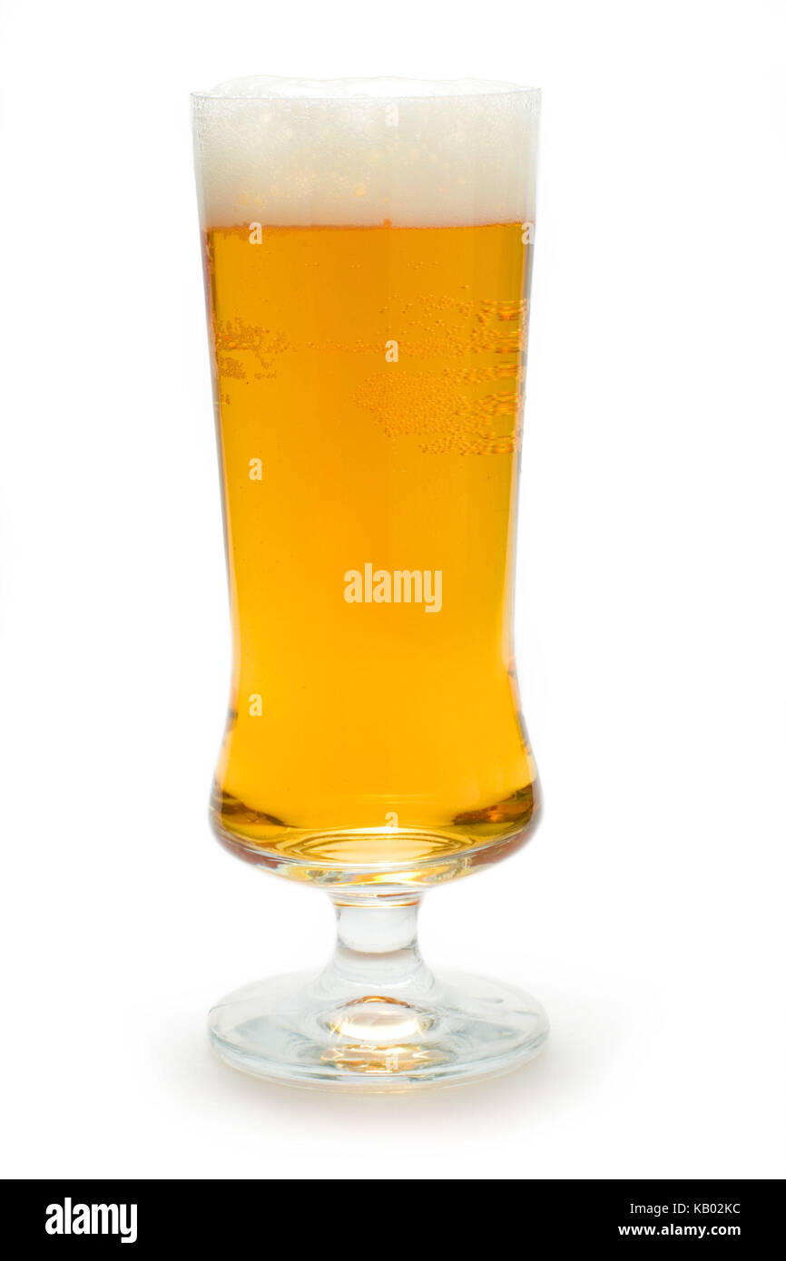 Ein Glas Bier, Stockfoto
