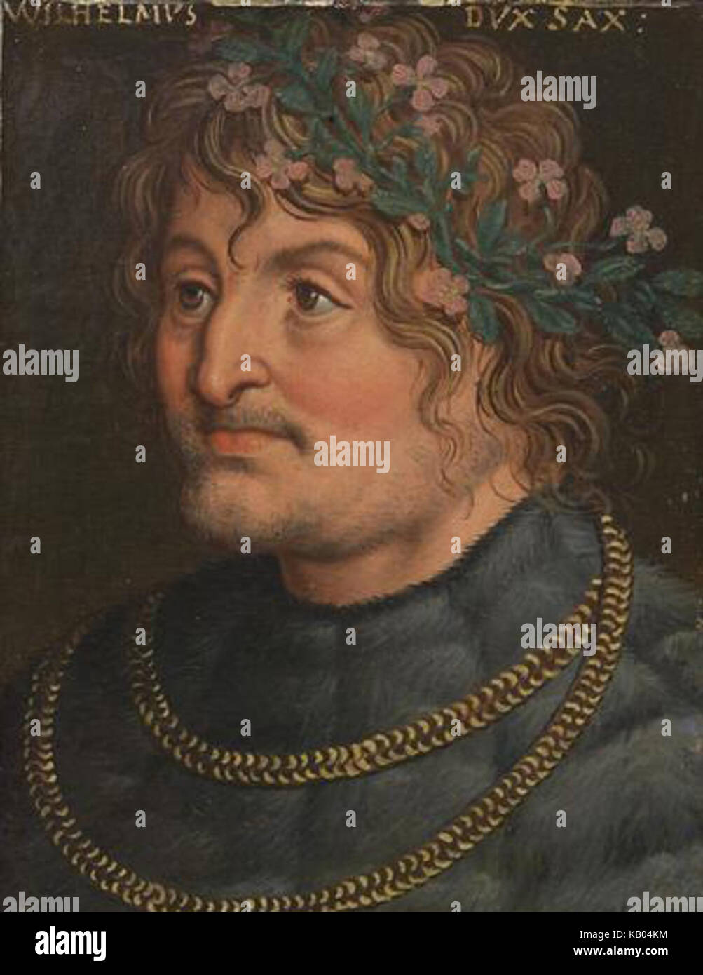 Wilhelm III. von Thüringen Stockfoto