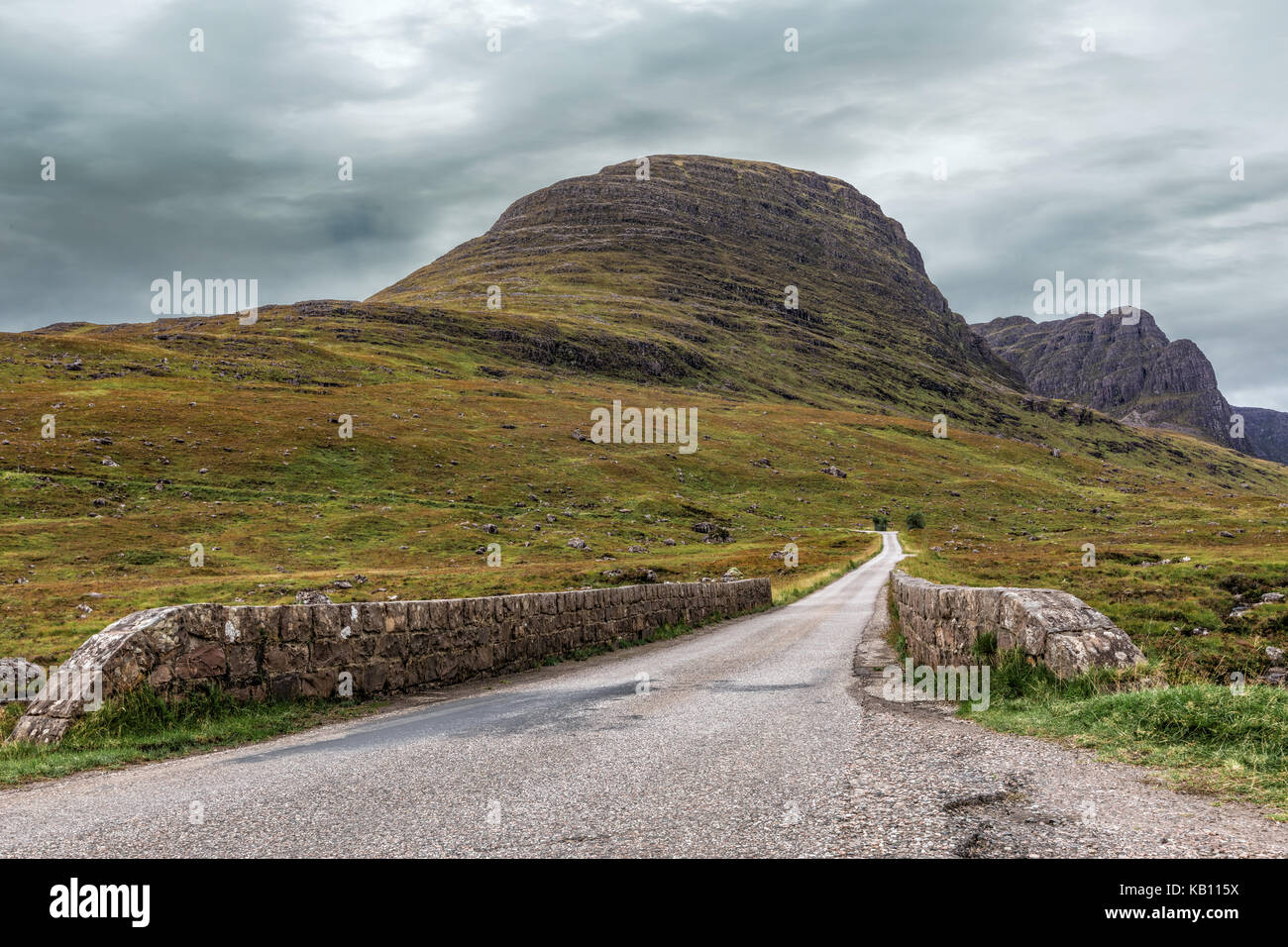 Russell Burn, Applecross, Bealach na Ba, Highlands, Schottland, Vereinigtes Königreich Stockfoto