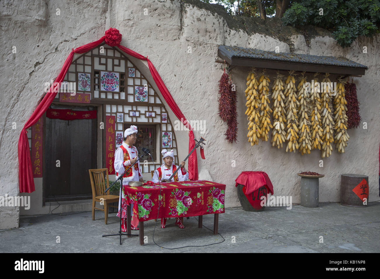 Veranstaltung, Splendid China Park, Shenzhen, Stockfoto