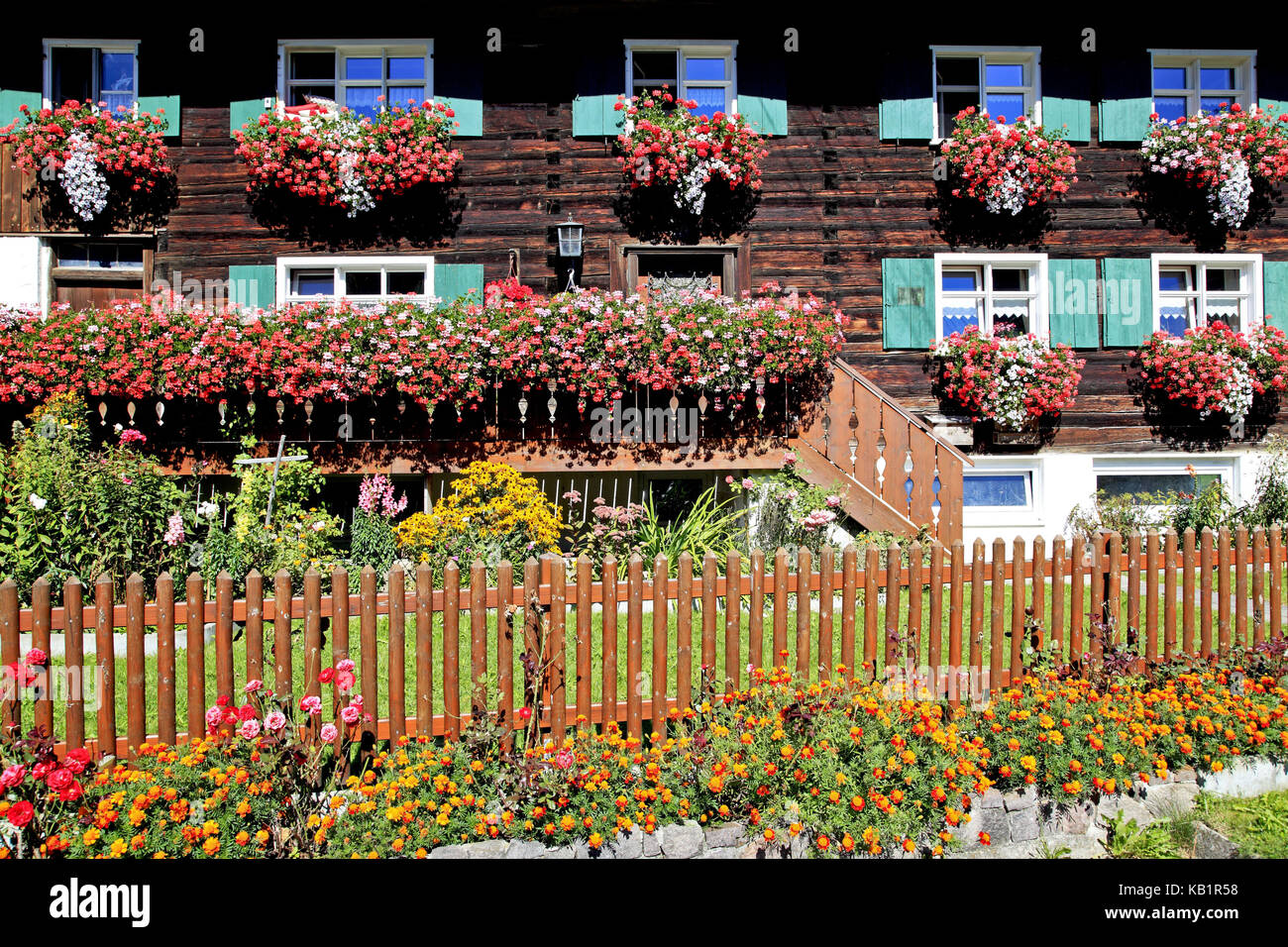 Deutschland, Bayern, Allgäu, Allgäu, Bauernhof, Stockfoto