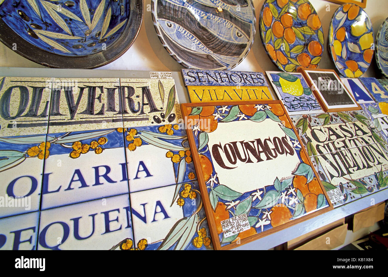 Algarve Ceramics Stockfotos & Algarve Ceramics Bilder Alamy