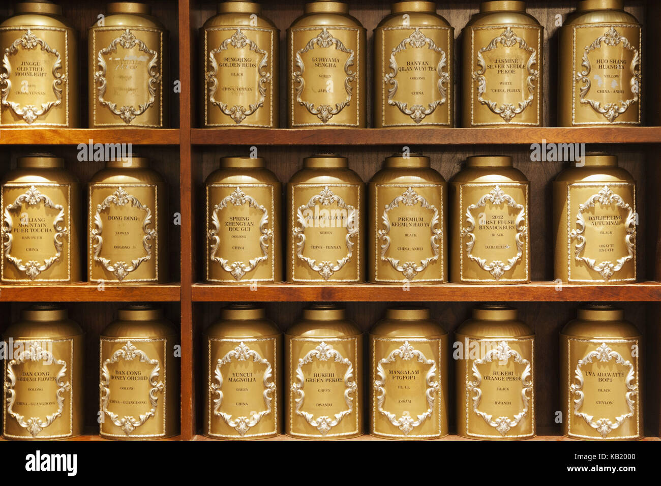 England, London, Piccadilly, Kaufhaus Fortnum & Mason, Kaffee Vertrieb, Stockfoto England, London, Piccadilly, Kaufhaus Fortnum & Mason, Kaffee Vertrieb, Stockfoto