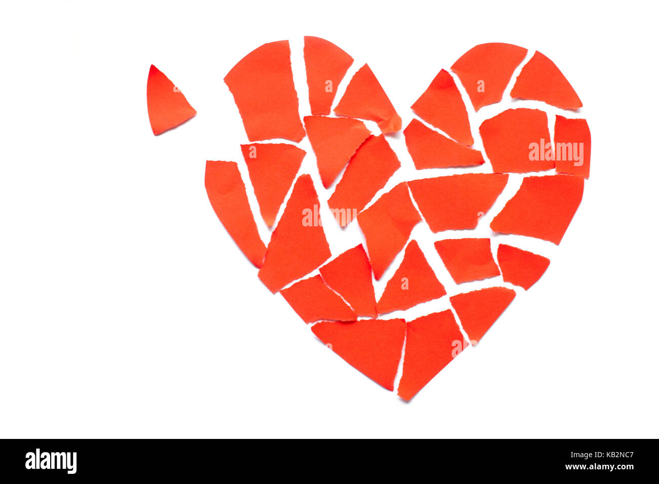 Zerrissenes Herz Stockfotos Und Bilder Kaufen Alamy