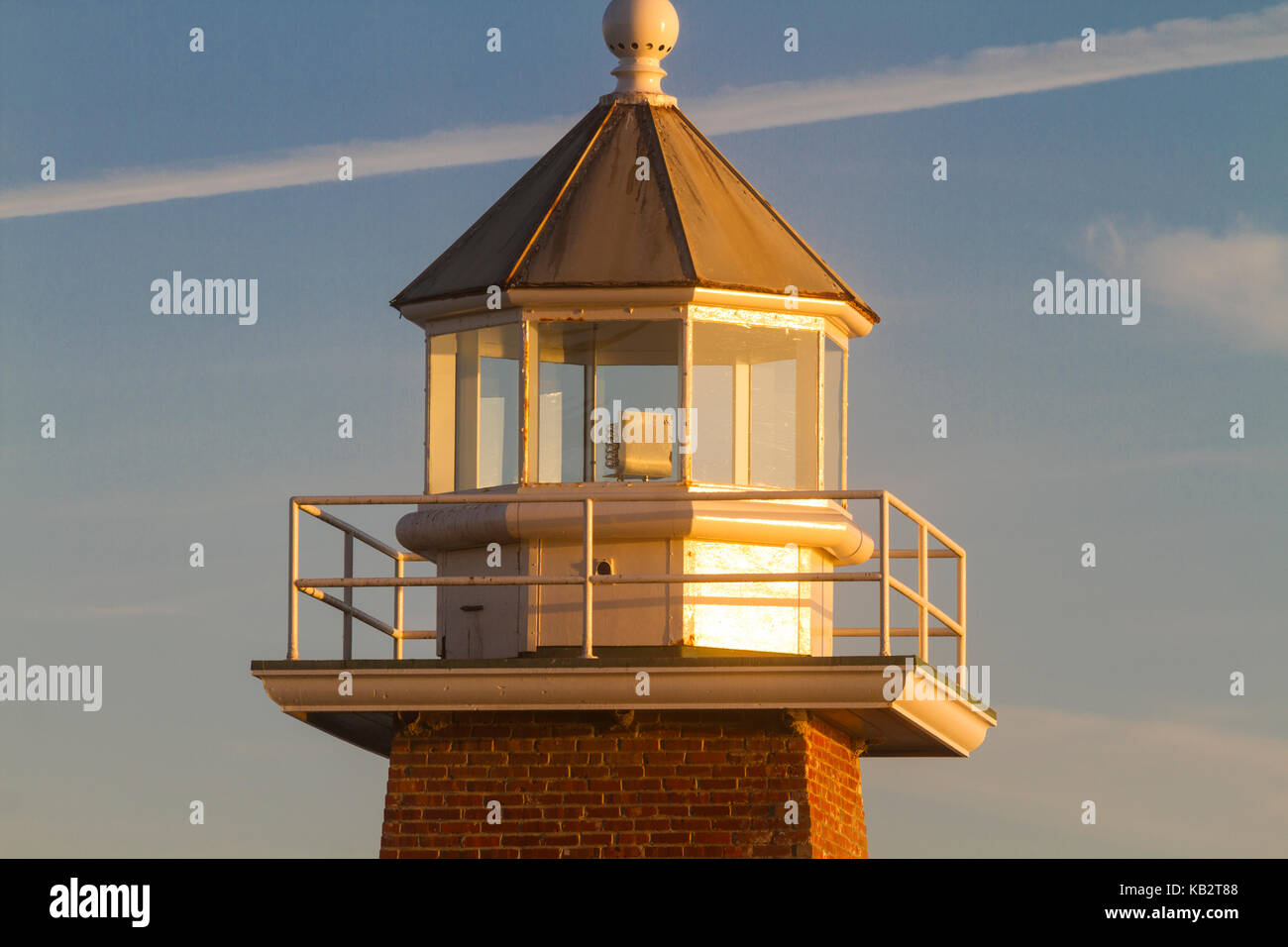 USA, Kalifornien, Santa Cruz, Mark Abbott Memorial Leuchtturm Stockfoto