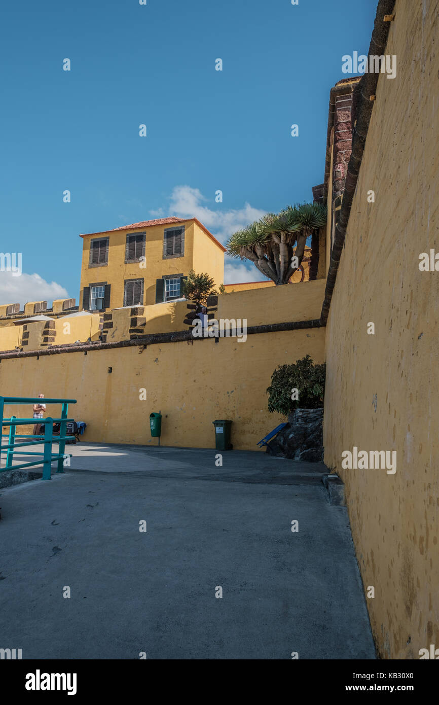 Santiago Fort, auf der Insel Madeira Stockfoto