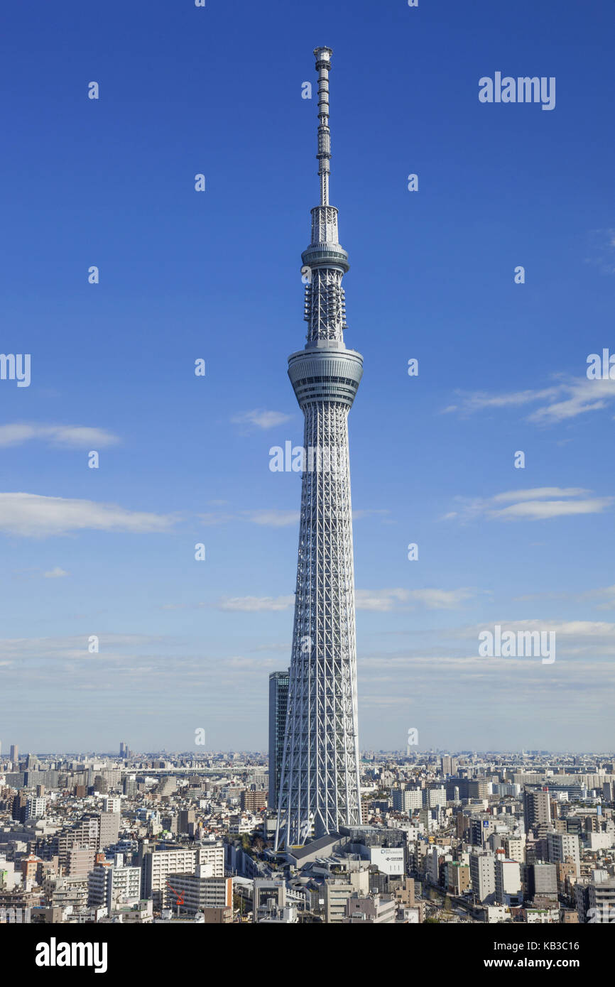 Japan, Honshu, Tokyo, Asakusa, skytree Tower, Stockfoto