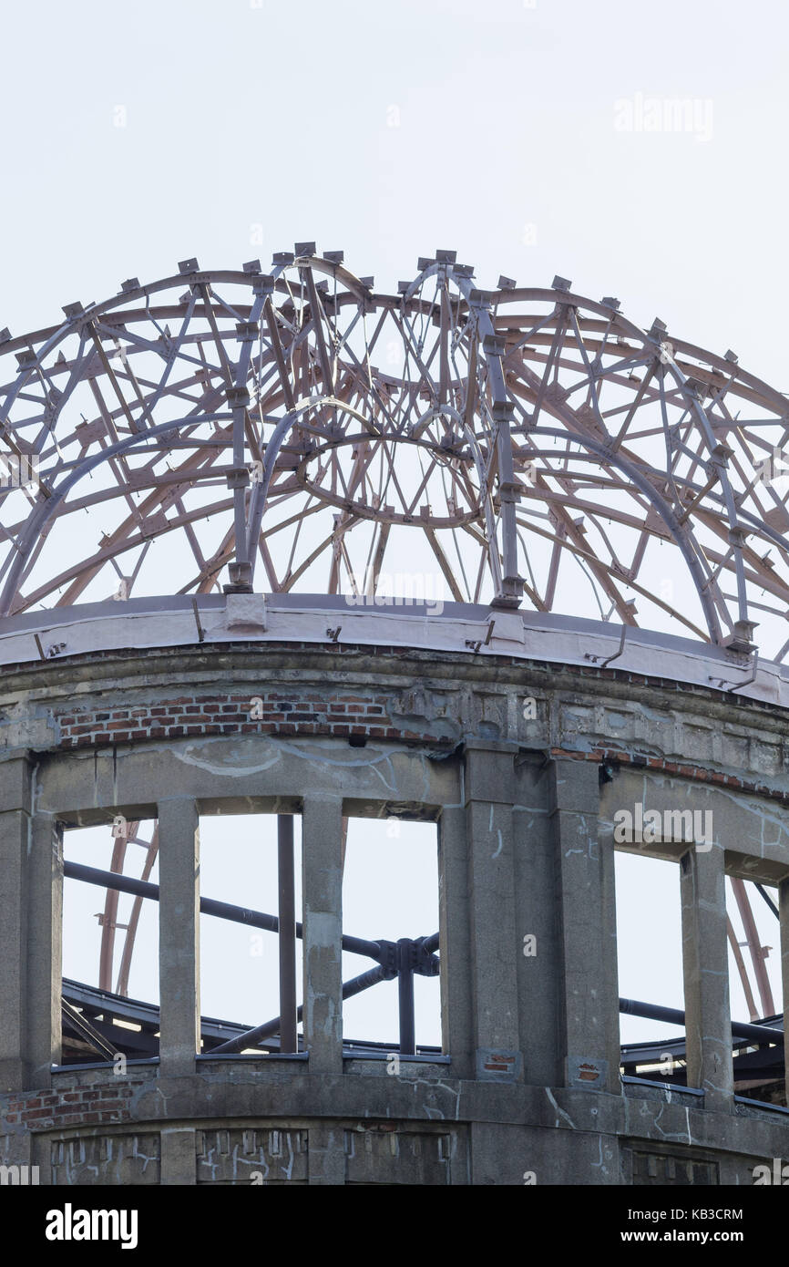 Japan, Kyushu, Hiroshima, Peace Monument, Atom bomb Dome, Stockfoto