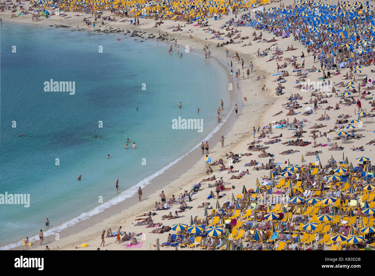 Spanien, Kanarische Inseln, Gran Canaria, Playa de Los Amadores, nahe Puerto Rico, Stockfoto