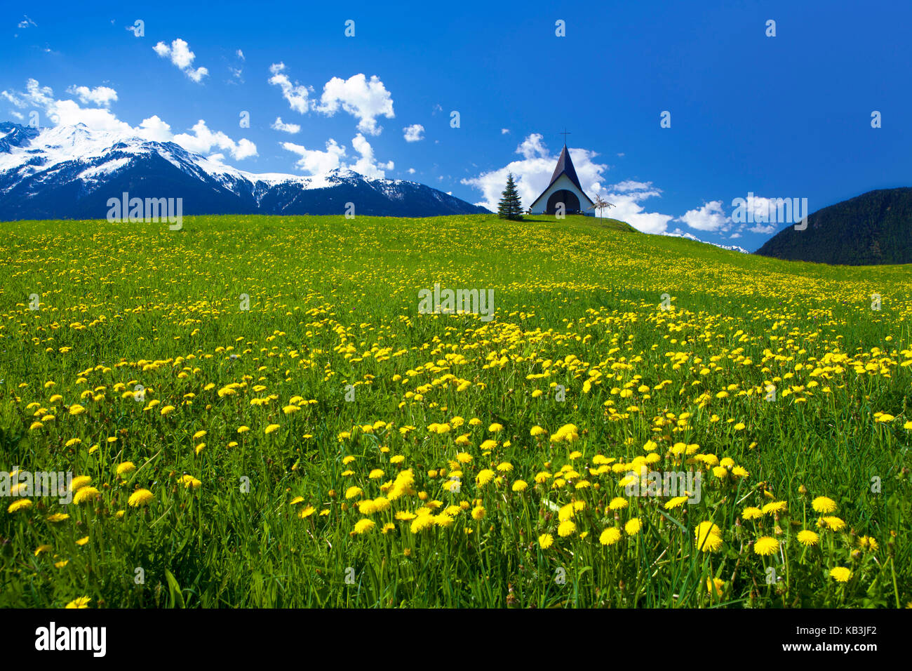 Österreich, Tirol, Mieminger Plateau, barwies, Stockfoto