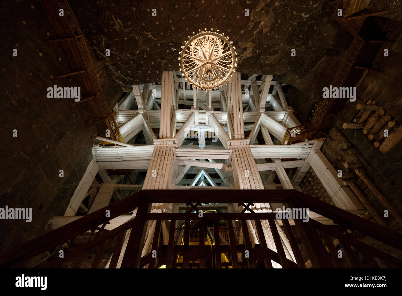 Salzbergwerk Wieliczka, Polen, Europa Stockfoto