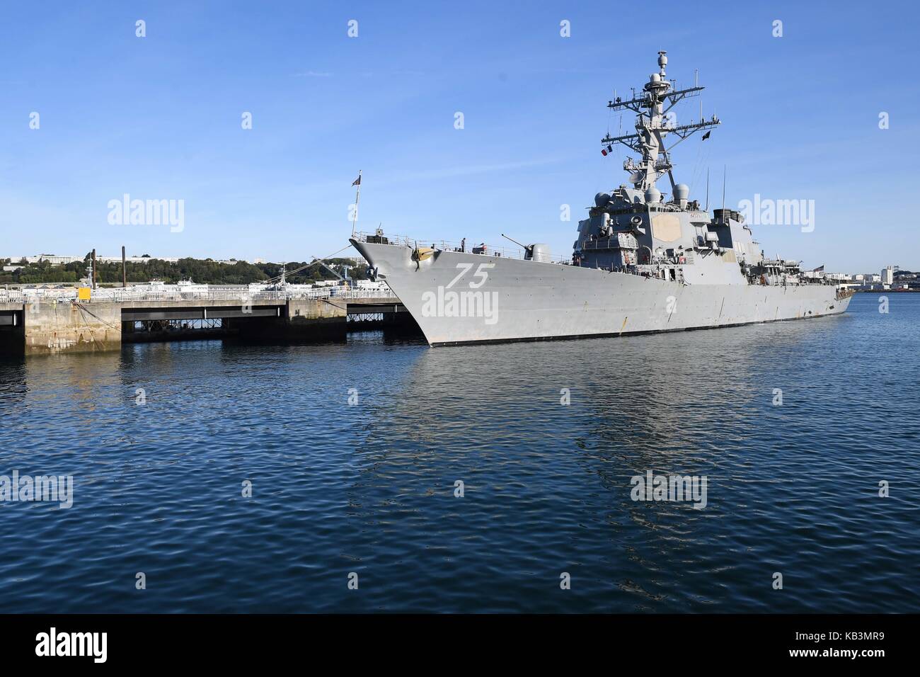 USS Donald Cook (DDG75) Stockfoto