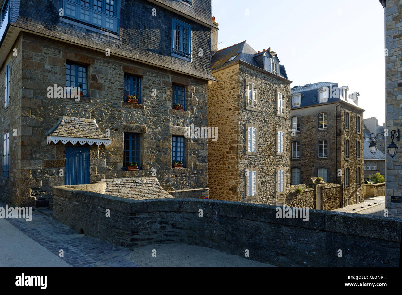 Frankreich, Ille et Vilaine, Cote d'Emeraude (Smaragdküste), Saint Malo, der ummauerten Stadt Stockfoto