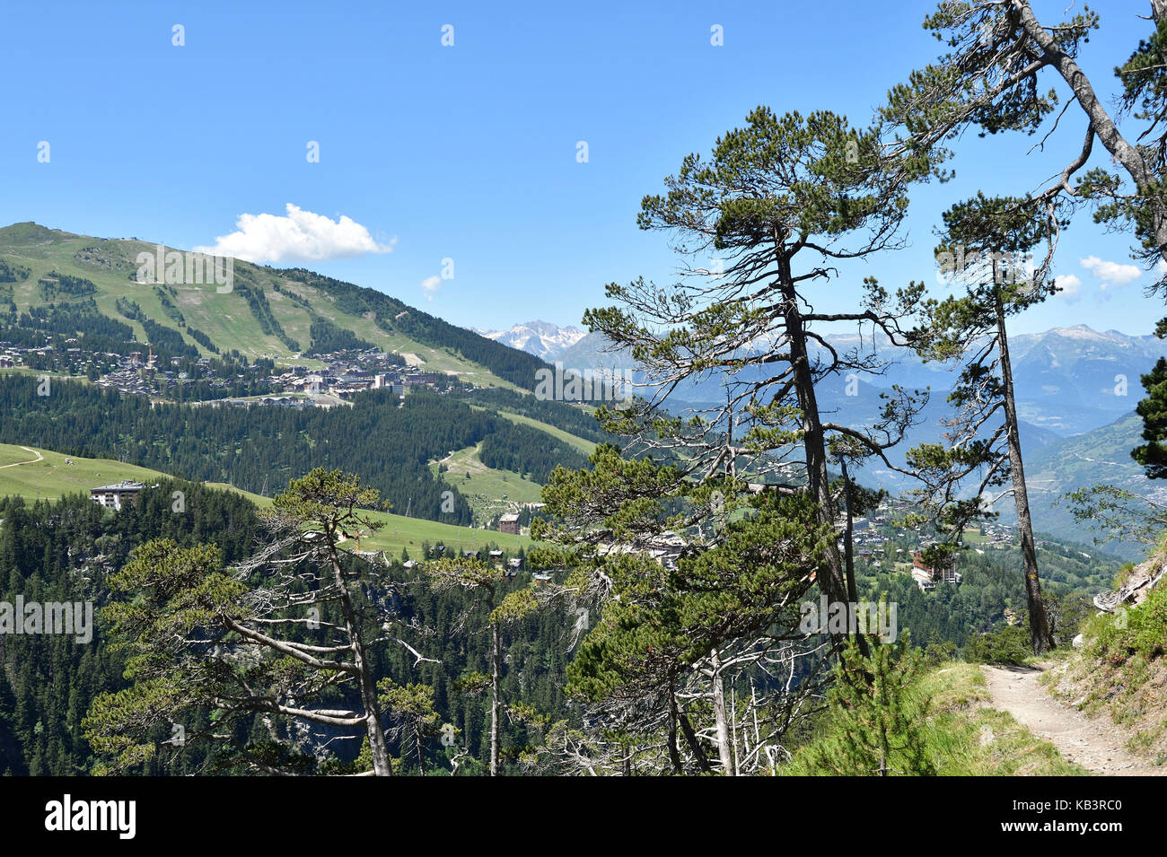 Frankreich, Savoyen, Vanoise, Tarentaise, Courchevel Stockfoto