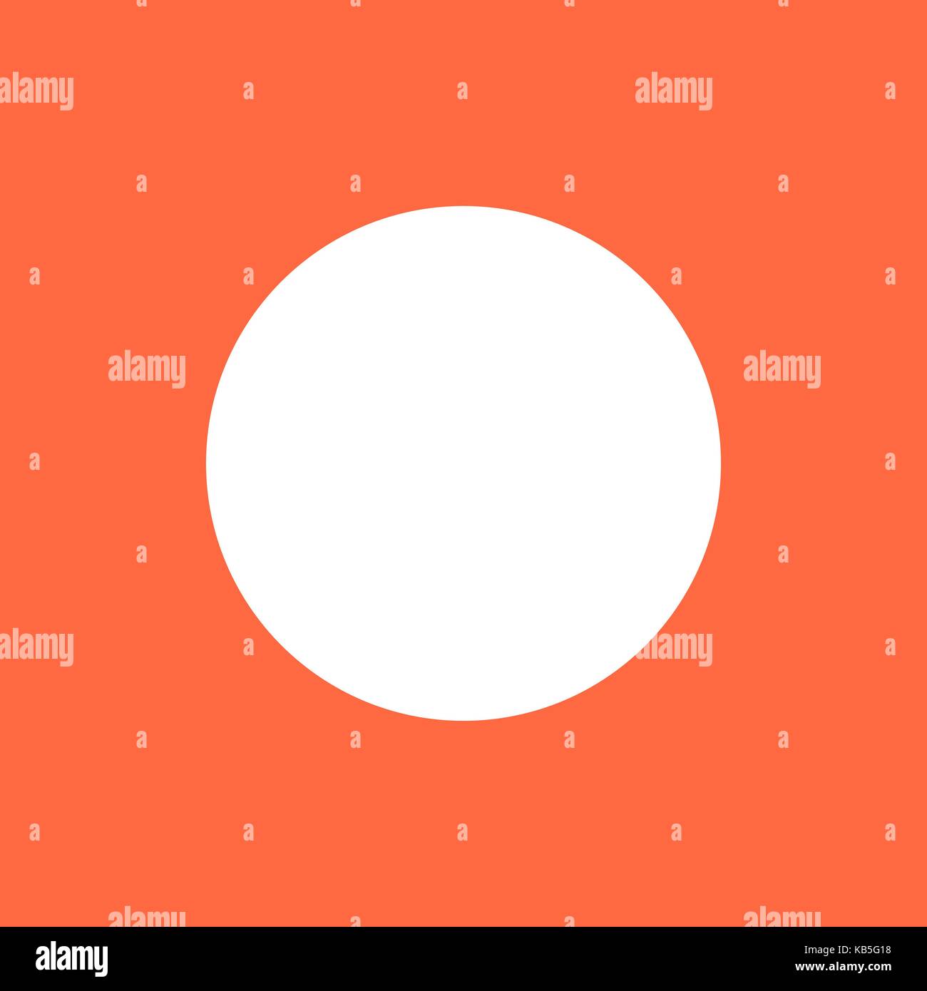 Es in allen ihren Designs verwenden. Schnelle Maske in der Form des Kreises für Fotos oder Abbildungen. Schnelle und einfache recolorable Form. Vector Illustration Stock Vektor